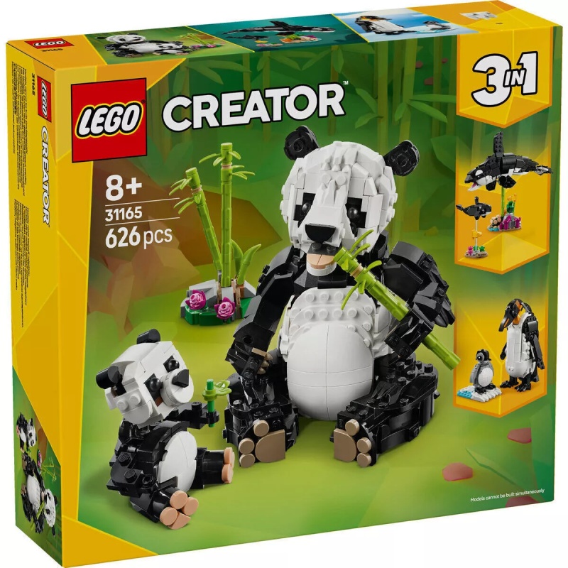 LEGO 31165 Wild Animals: Panda Family