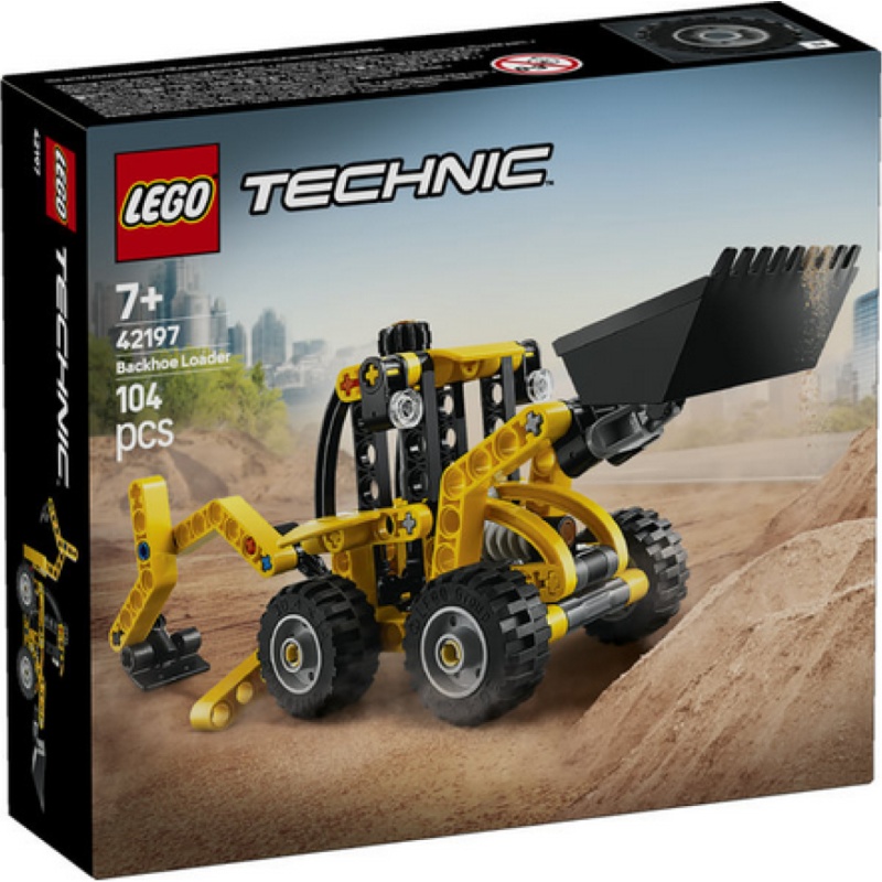 LEGO 42197 Backhoe Loader