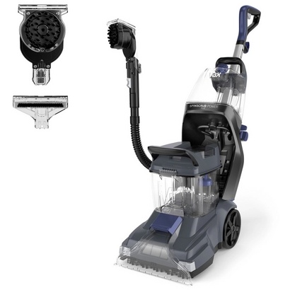 Vax CDCW-SSXA Spinscrub Power Plus - Grey And Navy Blue