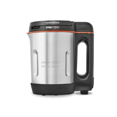 Morphy Richards 501021 Compact 1L Soup Maker - Stainless Steel