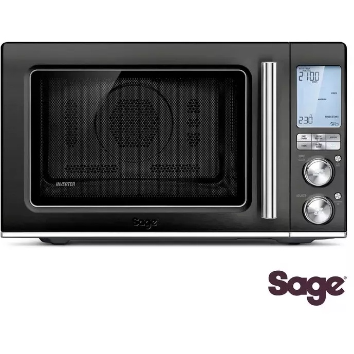 Sage Smo870Bst4Guk1 The Combi Wave 3 In 1 Microwave - Black Stainless Steel