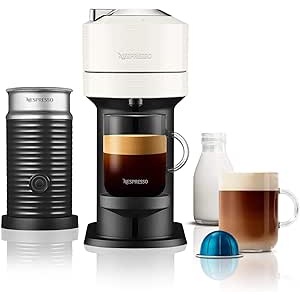 Nespresso Env120.Wae Vertuo Next Coffee Machine With Aeroccino - White