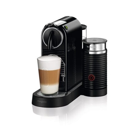 Nespresso En267.Bae Citiz Coffee Machine With Aeroccino - Black