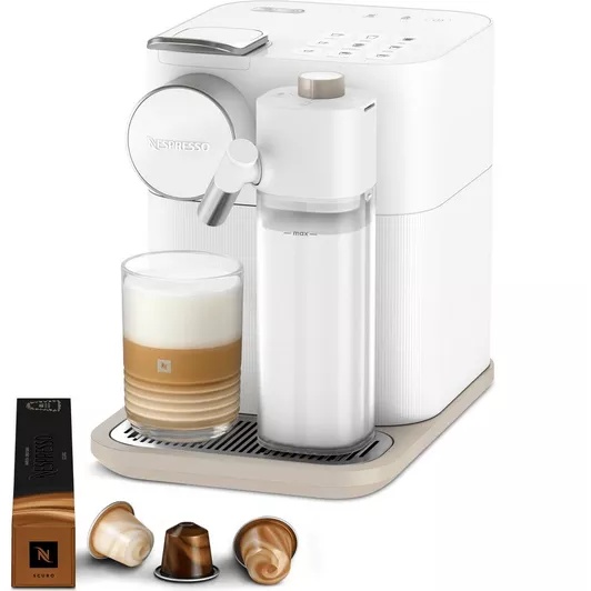 Nespresso En640.W Gran Lattissima Coffee Machine - White