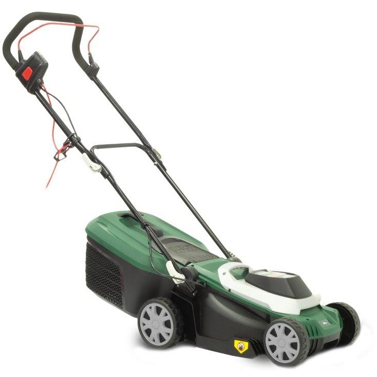 Webb WEER33RR Supreme 33cm (13 inch) Electric Rotary Lawnmower with Rear Roller