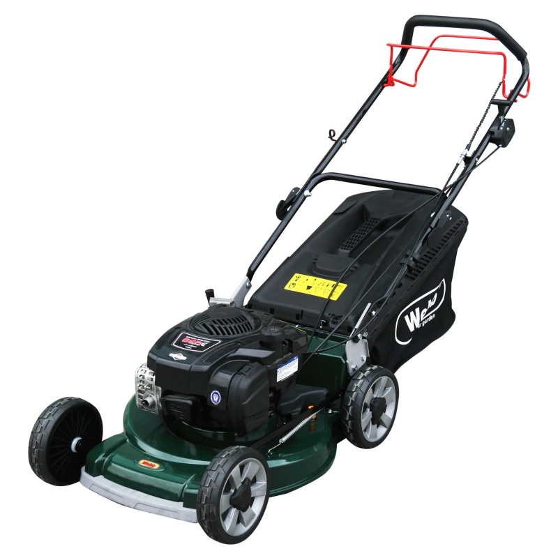 Webb WER19ALSP 48cm (19inch) Aluminium Deck Disc Bladed Self Propelled Petrol Lawnmower