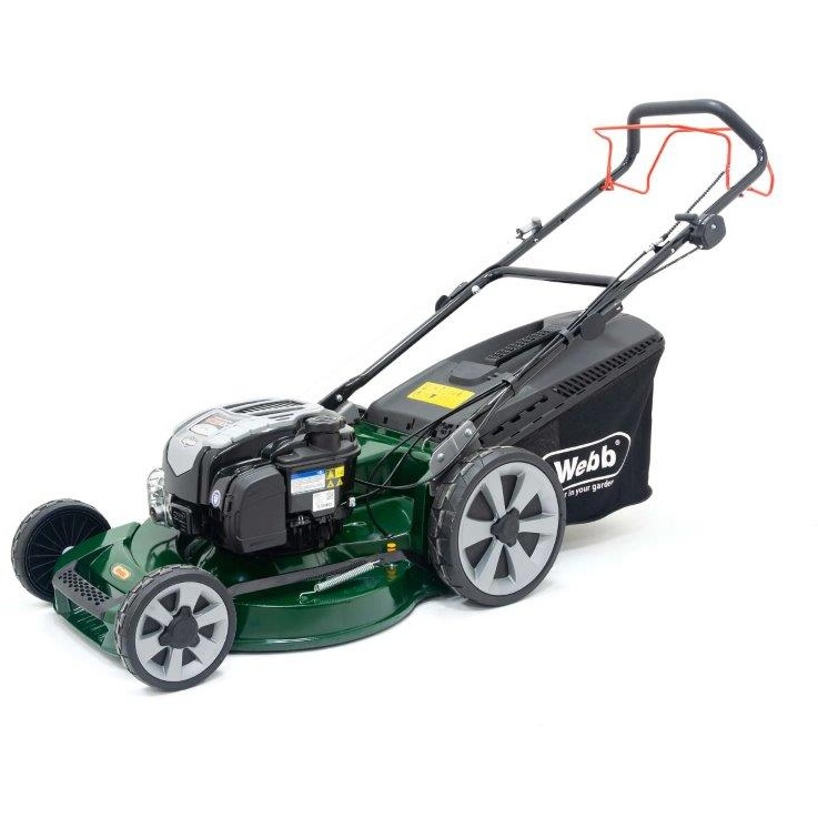 Webb WER21ALSP 53cm (21inch) Aluminium Deck 4 Swing Tip Blade Self Propelled Petrol Lawnmower