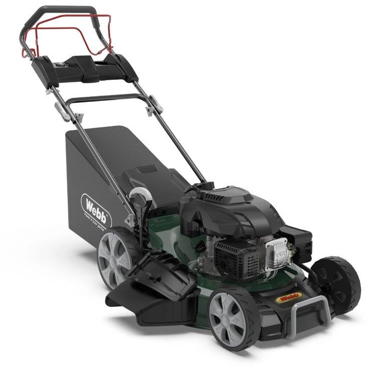 Webb WER510ES Classic 51cm (20inch) Self Propelled Electric Start Petrol Lawnmower