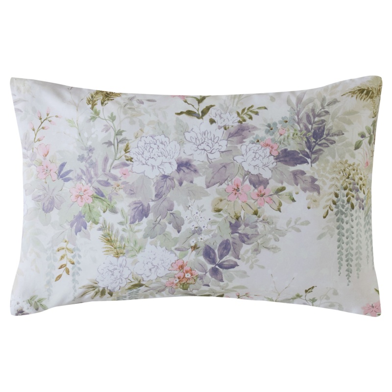 Laura Ashley Linlithgow Pillowcase Pair - Pale Lavender