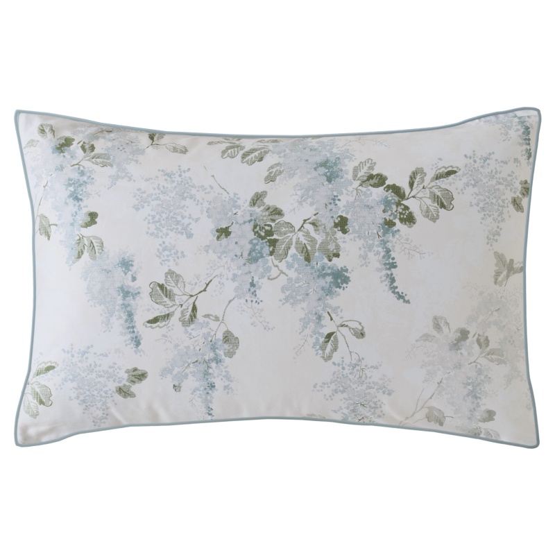 Laura Ashley Mirabelle Pillowcase Pair - Pale Seaspray