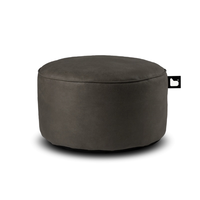 Extreme Lounging Indoor B Poufe Luxury - Slate