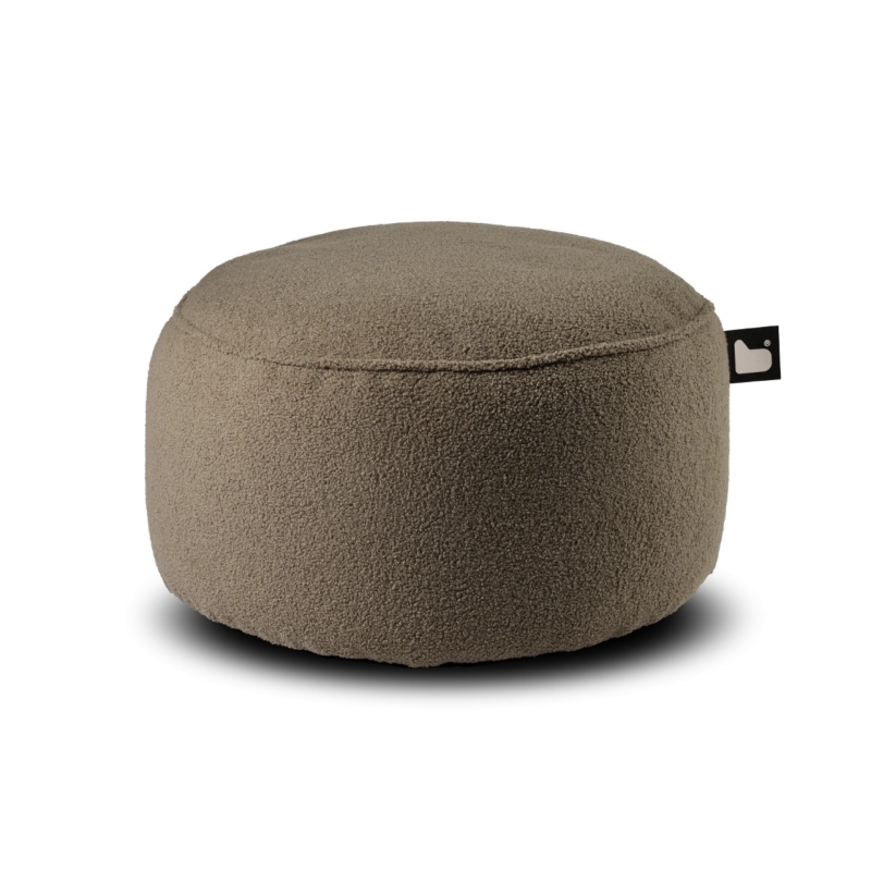 Extreme Lounging Indoor B Poufe Teddy - Mink