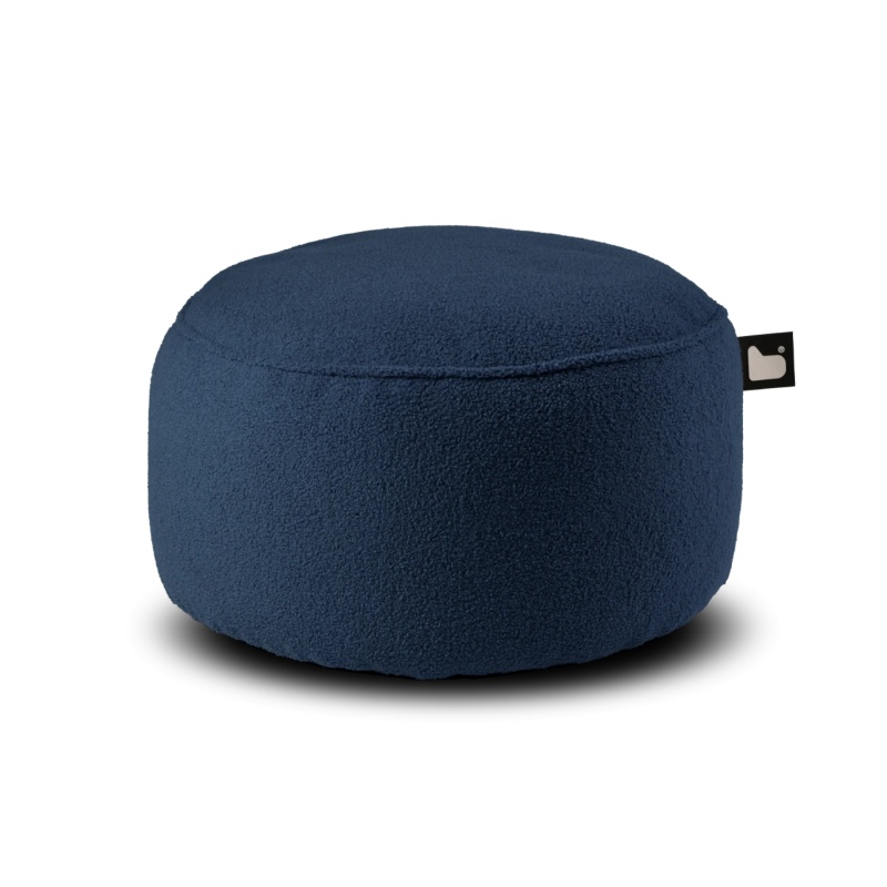 Extreme Lounging Indoor B Poufe Teddy - Navy