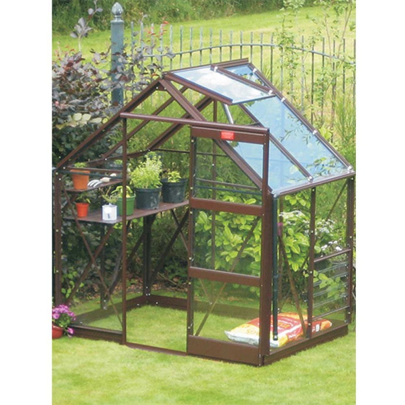 Elite Craftsman Greenhouse - 4ft 4 x 6ft 3 - Polycarbonate