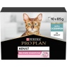 Purina Pro Plan Delicate Digestion Ocean Fish Adult Wet Cat Food - 10 x 85g