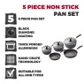 Tower Precision 5 Piece Pan Set