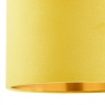 BHS Velvet Easyfit Shade Ochre & Brass