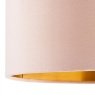 BHS Velvet Easyfit Shade Pink & Brass