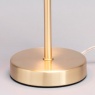 BHS Velvet Table Lamp Pink & Brass