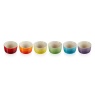 Le Creuset Set Of 6 Rainbow Mini Ramekin