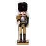 Smart Garden Black & Gold Nutcracker 20cm