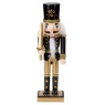 Smart Garden Black & Gold Nutcracker 20cm