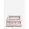 Stackers Blush Classic Ring/Bracelet Drawer With Glass Lid