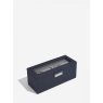 Stackers Navy Blue 4 Piece Watch Box