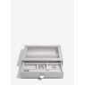 Stackers Pebble Grey Classic Ring/Bracelet Drawer With Glass Lid