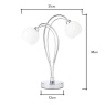 BHS Soni Table Lamps Lamp, Chrome