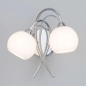 BHS Soni Wall Light, Chrome and Opal