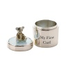 Silver Plated Tooth & Curl Box Set Blue