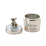 Silver Plated Tooth & Curl Box Set Blue