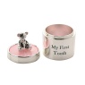 Silver Plated Tooth & Curl Box Set Pink