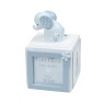 Elephant Letter Cube Money Box with Frame - Blue