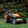 Yard Force - LM G46E - 40V 46cm Cordless/Battery Push Rotary Mower x 2 Batteries