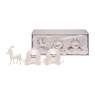 Silverplated Horse And Carriage Tooth & Curl Set