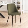 Ines Dining Chair - Olive Green