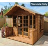 Veranda for A1 Durham Summerhouse