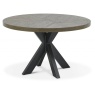 Winnipeg Fumed Oak Circular Dining Table