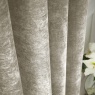 Hyperion Eros Chenille Jacquard Eyelet Curtains - Champagne Gold