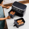 Ninja Foodi AF400UK 9.5L MAX Dual Zone Air Fryer & Dehydrator- Black