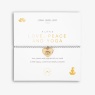 Joma Jewellery A Little 'Love, Peace And Yoga' Bracelet