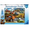 Construction Vehicles - 100 Pieces Children's Puzzle