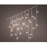 LED Icicle Twinkle Lights 750cm White &Warm White