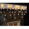 LED Icicle Twinkle Lights 2000cm White & Warm White