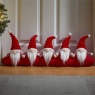 Gonks Christmas Draught Excluder - Red