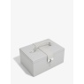 Stackers Two Tone Jewellery Box - Pebble Grey