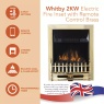 Warmlite WL45049 Whitby Inset Electric Fire - Brass Effect