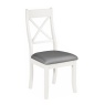 Rouen White Bedroom Chair